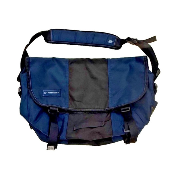Timbuk2 San Francisco Messenger Bag Cordura Fabric; 19" Wide x 12" Tall; Blue - Picture 3 of 9